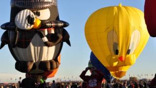 2013 Special Shapes Day Albuquerque Balloon Fiesta [upl. by Mohun]