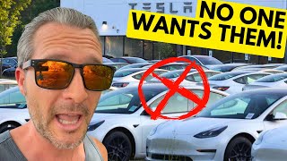 Dealer Lots PILING UP Americans SAYING NO TO ELECTRIC CARS [upl. by Dnomso]