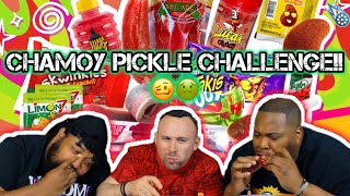 CHAMOY PICKLE CHALLENGE Cool Geeks Passport Candies [upl. by Fortunio765]