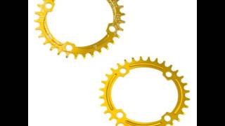 Bike Bicycle Narrow Wide Chainring Oval Round Chainwheel Cycle Crankset [upl. by Harahs581]