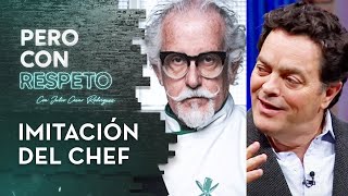 La delirante imitación de Felipe Izquierdo al chef Ennio Carota  Pero Con Respeto [upl. by Plafker191]