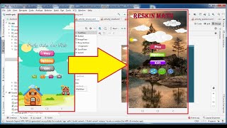 reskin apk dengan android studio reskin 2021 reskin app reskin 2022 reskin course [upl. by Zeuqram]