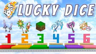 Playing quotLUCKY DICEquot In Skyblock  Blockman Go [upl. by Cyd]