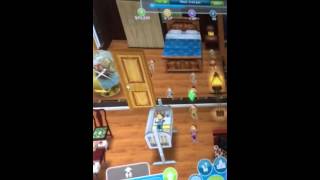 The Sims Freeplay Unlimited baby cheat [upl. by Lekzehcey]