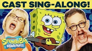 SpongeBob Cast Sings the Theme Song IRL 🎤 [upl. by Anivol]