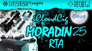 iCloudCig Moradin 25 RTA Test  Griffin Rivale [upl. by Haley]