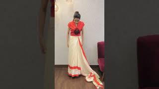 Readymade prepleated wrap in 1 minute saree collection by isadora life [upl. by Akehsyt]