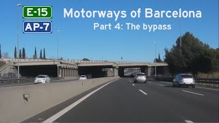 E Barcelona motorway tour 4 The bypass AP7 [upl. by Vaughn222]