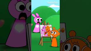 Whos Really Artist Help Pinki  Incredibox Sprunki animation sprunki trending [upl. by Hannaj]