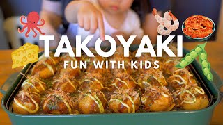 Savory quotBuildYourOwnquot Takoyaki Recipe Forget Octopus [upl. by Raines]