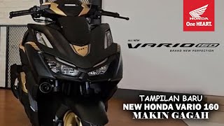 HEBOH 🔥 HONDA MOTOR RILIS NEW VARIO 160 2024  DESAIN LEBIH SPORTY  MASIH PAKAI RANGKA ESAF KAH [upl. by Kinney]