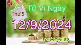 Tử vi thứ 5 ngày 1292024 của 12 con giáp [upl. by Marieann75]