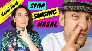 How To STOP Nose Plugged Singing  3 Singing Hacks Check it out [upl. by Dela869]