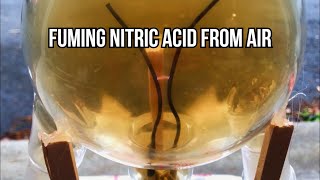 Making Nitric Acid From Air DIY BirkelandEyde Reactor [upl. by Rozalie118]