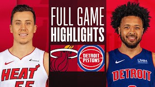 HEAT at PISTONS  FULL GAME HIGHLIGHTS  March 17 2024 [upl. by Radec]