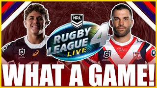 Reece Walsh amp the Brisbane Broncos Go Crazy on the Sydney Roosters on RLL4 NRL Round 9 [upl. by Airehs]