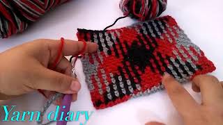 كروشيه planned pooling بالعربي جزء1how to crochet planned pooling Argyle [upl. by Attenyw324]