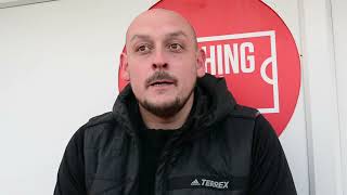 Ian Deakin’s post match thoughts after loss at Workington [upl. by Neit]