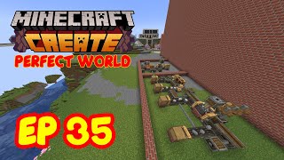 COMIENZA LA FABRICA DE COMPONENTES Y PRIMEROS PROCESOS  Create perfect world EP 35  Serie de mods [upl. by Sewell]