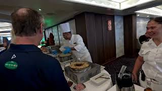 Regent Seven Seas Mariner Sunday Brunch [upl. by Higley426]