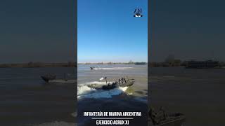 Infantería de Marina Argentina  Ejercicio ACRUX XI armadaargentina militar [upl. by Binnings]