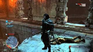 Middleearth™ Shadow of Mordor™Gameplay Brutalize Stealth Kill PS4 [upl. by Rives828]