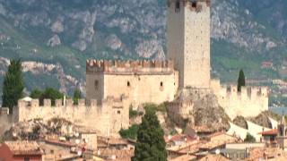 Malcesine in Lake Garda resort film [upl. by Yelserp572]