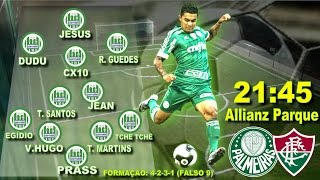 PRÉ JOGO PALMEIRAS X FLUMINENSE ALLIANZ PARQUE [upl. by Attenborough]