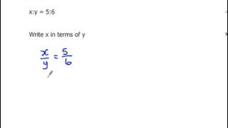 Level 2 Further Maths GCSE  Ratio and proportion equations 2 [upl. by Atived]