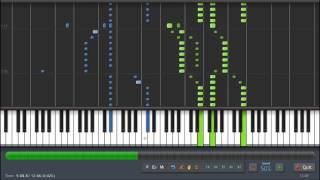 Beethoven Moonlight Sonata 3rd Movement Piano Tutorial 50 Synthesia [upl. by Mixam]