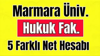 marmara üniversitesi hukuk fakültesi için kaç net gerekir I MARMARA HUKUK SIRALAMA 2023 [upl. by Annmarie]