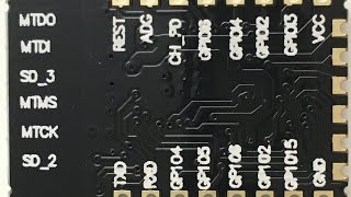 Running an ESP8266 ESP12E module in minimum configuration As obtained from Banggood [upl. by Englebert]