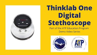 DEMONSTRATION  Thinklab One Digital Stethoscope [upl. by Sivi]