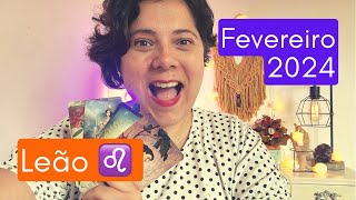 LEÃO ♌️ • FEVEREIRO 2024 • QUE MAGNETISMO É ESSE UM AMOR QUE CHEGA POR MERECIMENTO [upl. by Miko]