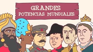 Las grandes potencias mundiales a lo largo de la historia [upl. by Ain]