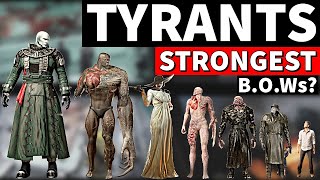 Resident Evil The History and Evolution of the Tyrants Explained [upl. by Kissie]