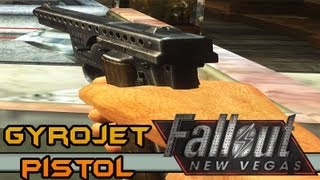 Gyrojet Pistol  Fallout New Vegas  Mod Spotlight [upl. by Assenal364]