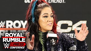 Bayley reflects on her history with Natalya and Naomi Royal Rumble 2024 Press Conference highlights [upl. by Ordnas]