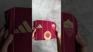 UNBOXING AS Roma 2425 Home Jersey [upl. by Erasaec149]