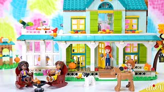 Is this the best house yet 🌲 Lego Friends Autumn’s House build amp review part 2 [upl. by Valsimot]