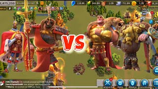 Xiang YuNevsky vs TrajanHarald  no equip  Rise of Kingdoms RoK [upl. by Korfonta535]