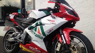 Aprilia RS 125 2 Stroke 2011 Biaggi Replica [upl. by Lucey]