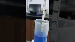 Measurement of specific Gravity of CuSo4 [upl. by Nilecoj384]