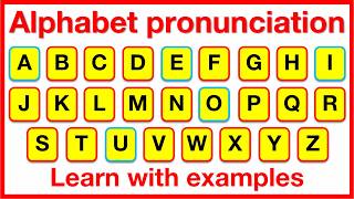 ALPHABET PRONUNCIATION 👄 🇬🇧  Learn alphabet pronunciation phonetics amp examples  British English [upl. by Lamprey]