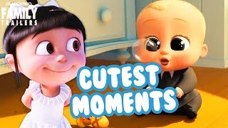 CUTEST MOMENTS from Animated Family Movies 2017 [upl. by Kathie]