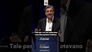 CALENDA quotABBIAMO MESSO FINE AL BIPOLARISMOquot news shorts [upl. by Cheslie]