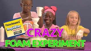 Crazy Foam Experiment [upl. by Hluchy]