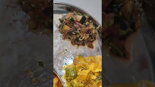 Odia lunchthali odisafoodblogs youtubeshorts cancerawareness [upl. by Mcgraw]