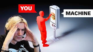 The 21 Billion McDonalds Machine  xQc Reacts [upl. by Aitnohs]