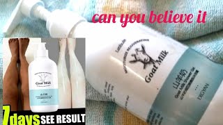 Goat milk shower gel review 21stcenturywithanu skin skincare skinwhiteningsoap [upl. by Bail]